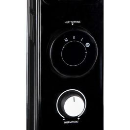 Domo DO7327R Radiador de Aceite 2000W, 42.5 x 28 x 64 cm, Negro