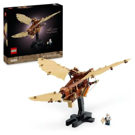 LEGO 10363 La máquina voladora de Leonardo da Vinci - Set de Construcción para Adultos, Decoración Coleccionable
