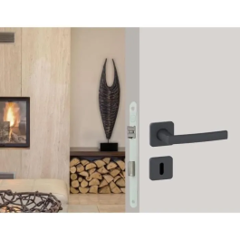 Yale Y75R-A40/B/SC Cerradura de Empotrar con Llave - Eje 40 mm, Caja Fuerte 135 mm - Certificación NF Nivel 2 - Blanco