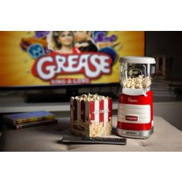 Ariete 2956 Máquina de Palomitas Party Time Popper Roja Apto para Preparar Palomitas de Maíz en Pocos Minutos Libre de Grasas Estilo Retro Años 50