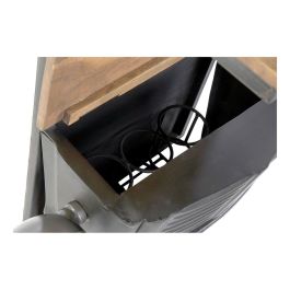 Botellero Vintage DKD Home Decor Gris Oscuro 30 x 104 x 83 cm Botellero Vintage DKD Home Decor Gris Oscuro 30 x 104 x 83 cm