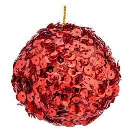 Set 6 Bolas Navidad Lentejuelas Rojo 10Cm Krist+ (8 Unidades) Precio: 95.5000002. SKU: B1CQ68QBN9