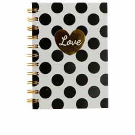 Inca Cuaderno A6 12 x 15 cm, Lunares Negros, 80 Hojas, Ideal Vuelta al Cole Precio: 2.59000016. SKU: B12PY66CAJ