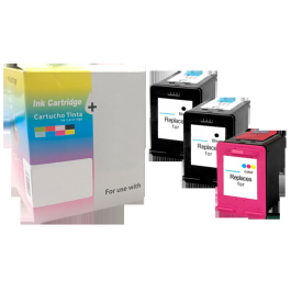 Dayma Pack Tintas Compatibles HP N303 XL Remanufacturado para Envy Photo 6220, 6230, 6232, 6234, 7130, 7134, 7830