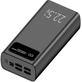 Leotec Batería Externa LEPOW30W22K Polímero de Litio 30000 mAh Negro Carga Rápida 22.5W Precio: 23.59000028. SKU: B16P3GFTWH