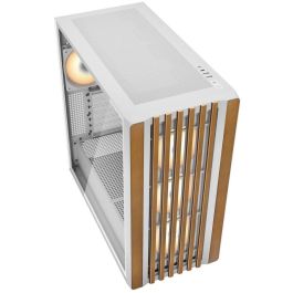 Sharkoon Rebel C70G RGB ATX Caja Gaming Full Tower con Panel de Cristal Templado, Blanco