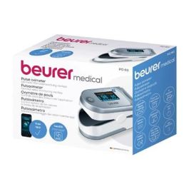 Beurer Pulsioxímetro PO-60 con Bluetooth para Medición de Oxígeno en Sangre y Frecuencia Cardíaca