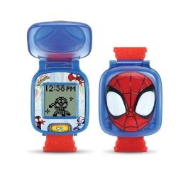 Reloj educativo de spidey multifuncion con 4 juegos y la voz real de spidey 22,5x4,8x3 cm Reloj educativo de spidey multifuncion con 4 juegos y la voz real de spidey 22,5x4,8x3 cm