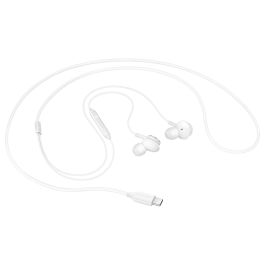 Samsung Auriculares In-Ear USB-C con Micrófono y Control de Volumen, Blancos EO-IC100BWEGEU