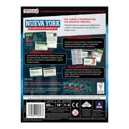 Devir Medical Mysteries New York Juego de Mesa Cooperativo Medicina Misterio Suspenso 4 Casos Clínicos