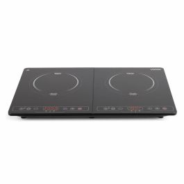 Livoo DOC236 Placa de Inducción Doble con Superficie 22 cm, Temperatura 60-240°C, 10 Niveles de Potencia, Panel Digital, Negro Livoo DOC236 Placa de Inducción Doble con Superficie 22 cm, Temperatura 60-240°C, 10 Niveles de Potencia, Panel Digital, Negro