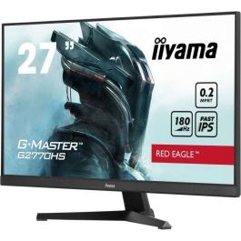 Iiyama G2770HS-B1 Monitor Gaming para PC 27" Full HD IPS 180Hz 0.2ms HDMI, DisplayPort, Altavoces, VESA 100x100 Negro