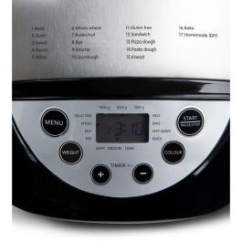 Domo B3977 Máquina de hacer pan automática XL 850 W 17 programas pantalla LCD Domo B3977 Máquina de hacer pan automática XL 850 W 17 programas pantalla LCD