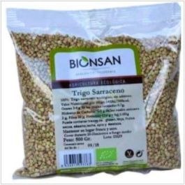 BIONSAN Trigo Sarraceno Ecológico 500g sin Gluten. Rico en proteína, minerales y antioxidantes. Apto para veganos. Precio: 3.79000024. SKU: B1FR6HNNLG