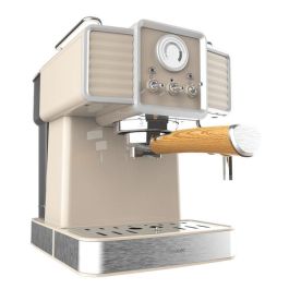 Cecotec 01585 Cafetera Eléctrica Semi-automática Espresso 1350W 20 Bares 1.5L ForceAroma Vaporizador Vintage
