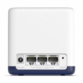 Mercusys Halo H50G Sistema Wi-Fi Malla para Hogar, Doble Banda 2.4/5 GHz, Wi-Fi 5 (802.11ac), Pack de 2 Nodos, Color Blanco