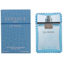 Versace EAU FRAÎCHE Desodorante Perfumado Vaporizador para Hombre, Fragancia Amaderada Acuática 100 ml Precio: 23.50000048. SKU: B18BZHTN4N