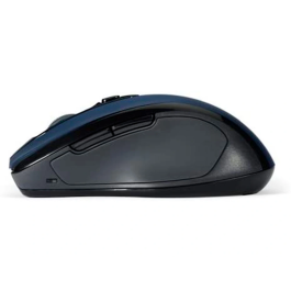Kensington Ratón Pro Fit Inalámbrico Diestro Azul, 800-1200-1600 DPI, Nanorreceptor Almacenable, Sensor Óptico HD