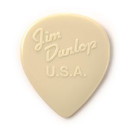 Dunlop Pack 24 Púas Signature Peter Frampton Vintage Jazz Teardrop Blancas - Para Guitarra Eléctrica