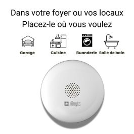 Konyks Detector de fugas de agua e inundaciones Osafe Conectado WiFi 2,4 GHz KON3770024338645