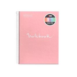 Bloc Miquelrius Emotions Notebook 5 Micro.Tapa Extra A4 120H 90G Cuadric.5X5 Rosa 5 unidades Precio: 35.50000003. SKU: B17HVYPXLZ