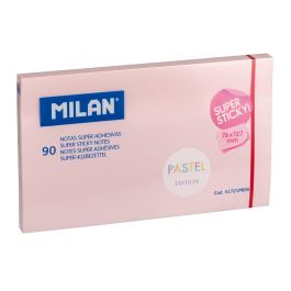 Milán Bloc 90 Notas Super Adhesivas Rosa Pastel 76 x 127 mm Precio: 1.49999949. SKU: S7914147