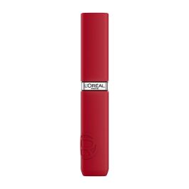 L'Oréal Paris Infallible Matte Resistance Liquid Lipstick #420-Le Rouge, Labial Líquido Mate, Duradero, Pigmentado, Aplicador de Precisión