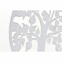 Decoracion Pared Tradicional DKD Home Decor Negro Blanco 1 x 40 x 40 cm (2 Unidades)