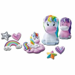 Ravensburger RAV00025531 Figuras de unicornio Be Creative, 10 objetos para hacer en yeso, Decoración, Ocio creativo, A partir de 7 años