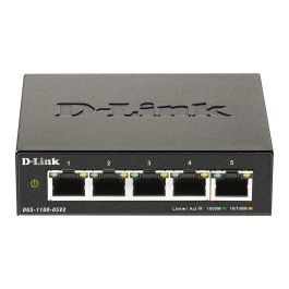 Dlink Switch DGS-1100-05V2 5 Puertos RJ-45 10/100/1000 Mbps Gigabit Ethernet Gestionable para Red de Empresa Precio: 42.50000007. SKU: S55101066