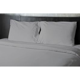 Home Linge Passion HOM3701393718547 Sábana encimera 1 persona 180 x 290 cm Gris claro