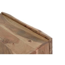 GINER Y COLOMER Aparador Acacia Madera y Metal Natural Negro 2 Puertas 3 Cajones