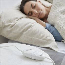 Beurer TS-23 Calientacamas Eléctrico Individual de Forro Polar con 3 Niveles de Temperatura y Protección Contra Sobrecalentamiento