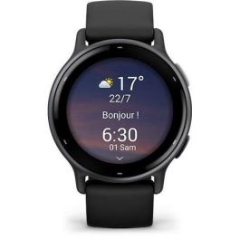 Reloj GPS conectado - GARMIN - Vivoactive 5 - WiFi - 30,4 mm (1.2) - Gris con correa Negra Precio: 279.94999956. SKU: B1CLJ2H74A