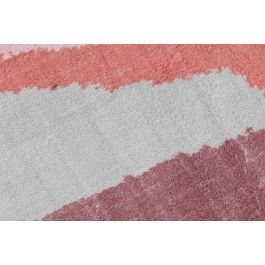 DKD Home Decor Alfombra Urban Abstracta Poliéster Multicolor 240x60 cm 600 GSM - Pack de 2 Unidades