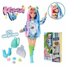 Simba SMO4006592097103 - Kawaii Hi Mia - Muñeca para niñas a partir de 3 años