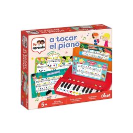 Diset 1120200286 Piano portátil 'Yo Aprendo a Tocar El Piano' para niños +5 años, con 12 partituras y notas musicales Precio: 25.90000039. SKU: B1F27RNQYE