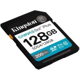 Tarjeta de Memoria Kingston CANVAS Go! Plus 128GB SD XC/ Clase 10/ 200MBs Tarjeta de Memoria Kingston CANVAS Go! Plus 128GB SD XC/ Clase 10/ 200MBs
