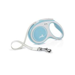 Flexi New Comfort Correa Retráctil de Cinta 5 Metros Talla M Azul Claro Bicolor para Perros Precio: 22.49999961. SKU: S6102170