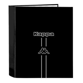 Carpeta de anillas Kappa Dark Negro A4 27 x 33 x 6 cm Precio: 6.50000021. SKU: B1C6SFAYZK