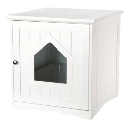 Cabina de inodoro TRIXIE - 49x51x51cm - Blanco - Para gatos Precio: 104.49999956. SKU: B1CQPZKD2V