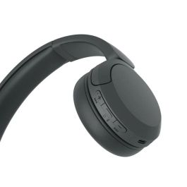 Sony WH-CH520 WHCH520B.CE7 Auriculares Inalámbricos de Diadema Bluetooth con Micrófono Multipunto y 50h de Batería Negros