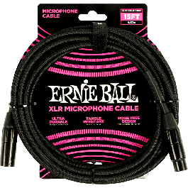 Ernie Ball Cable Micrófono Classic XLR-XLR Negro 4,5 M - Doble Conductor, Bajo Ruido, Nylon Flexible Precio: 27.89000027. SKU: B1E5WES9L6