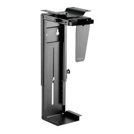 Logilink Soporte para Torre de Ordenador Bajo Mesa o Fijación en Pared, Giratorio, Negro