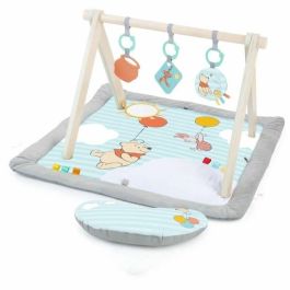 Alfombra de juego Disney, WINNIE THE POOH - BRIGHT STARTS - Érase una vez boca abajo - Arco de actividades de madera - Azul - Recién nacidos y + Precio: 79.49999959. SKU: B17BNY437Z