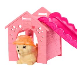 Barbie Jbf35 Muñeca Set de Juego Fiesta de Cachorros en la Piscina con 2 Perros, Tobogán, Piscina de Agua y 6 Accesorios Barbie Jbf35 Muñeca Set de Juego Fiesta de Cachorros en la Piscina con 2 Perros, Tobogán, Piscina de Agua y 6 Accesorios