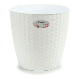 Maceta Stefanplast 73480 Blanco Plástico Precio: 4.49999968. SKU: S3601811