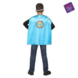 My Other Me Capa Súper Héroe Azul Stars para Niños de 3 a 6 Años
