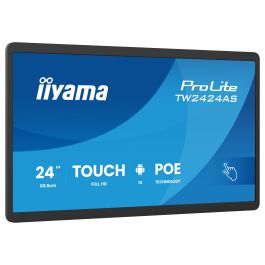 Iiyama TW2424AS-B3P Panel Interactivo Táctil 60.5cm (23.8") Full HD 1920x1080 IPS Android 14 Wi-Fi 6 USB-C 24/7 Montaje VESA 100x100mm Precio: 667.4844. SKU: B1AWFJA27E