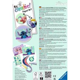 Ravensburger RAV4005556237500 Be Creative Quilling Stitch, Kit de Creación de Objetos y Cuadros, Papel de Colores, Ocio Creativo, Edad 7+